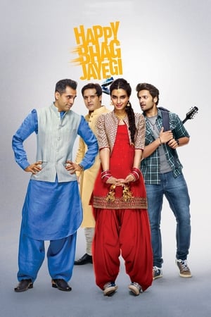 Happy Bhaag Jayegi 2016 HEVC 100mb MKV